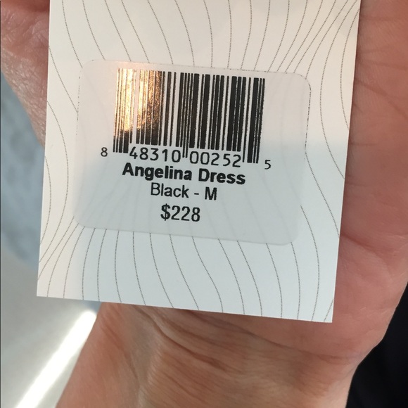 NWT/ Rosie Pope, Black, One Shoulder Long Dress, Size Medium - Picture 8 of 12